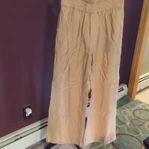 For The Republic Wide Leg Pants - Cream